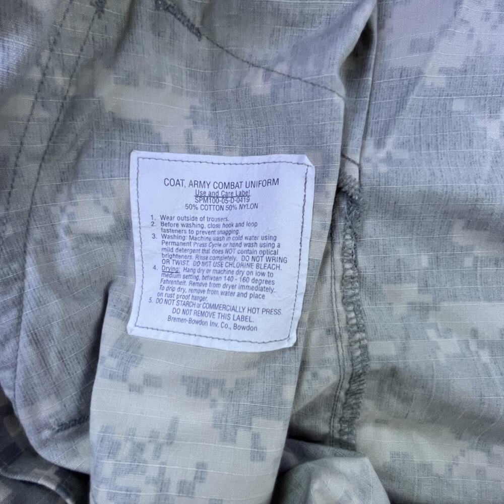 Authentic U.S. Army ACU Ripstop Jacket Medium Regular - Picture 4 of 8